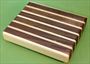 Board #987 Sandwich / Bagel Cutting Board - Black Walnut & Maple 9 x 7 1/4 x 1 1/2 - $27.99